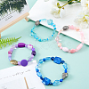 DIY Stretch Bracelets Making Kits DIY-CA0002-46-4
