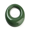 Opaque Resin Pendants RESI-E058-01C-1