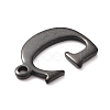 304 Stainless Steel Charms STAS-H112-G-EB-3