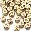Alloy Enamel Beads X-ENAM-S122-032-RS-1