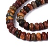 Natural Picasso Jasper/Polychrome Jasper Beads Strands G-N367-02A-12-4