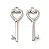 Non-Tarnish 304 Stainless Steel Pendants LS-STAS-F284-17P-1