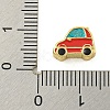Rack Plating Brass Enamel Beads KK-U029-22G-11-3