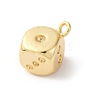 Brass Pendants KK-V016-12G-2