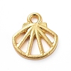 Zinc Alloy Open Back Bezel Pendants PALLOY-E577-04G-1