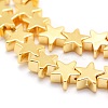 Non-magnetic Synthetic Hematite Beads Strands G-L485-15B-G-2