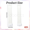 1 Pair Acrylic Fibers Long Mesh Lace Gloves AJEW-CN0006-67A-2