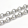 Tarnish Resistant 304 Stainless Steel Rolo Chains CHS-L001-28-12mm-1