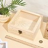 Wooden Storage Boxes WOCR-CL0001-01B-3