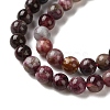 Natural Tourmaline Beads Strands G-L637-A01-6mm-4