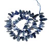 Natural Kyanite/Cyanite/Disthene Beads Strands G-Z091-A22-2