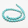 Heart Synthetic Turquoise Beads Strands X-TURQ-I019-10mm-08-2