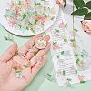 Transparent Acrylic Pendants FIND-SC0009-19-3