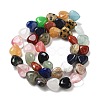 Natural & Synthetic Mixed Gemstone Beads Strands G-R190-10mm-43-3