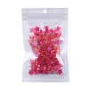 Eco-Friendly Transparent Acrylic Beads TACR-YW0001-01E-5