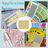 Adhesive Sticker Coated Scratch Off Film Password Sticke DIY-WH0569-90B-6