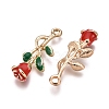 Alloy Enamel Pendants ENAM-I044-05A-2