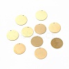Ion Plating(IP) 304 Stainless Steel Pendants STAS-F271-02E-G-1