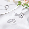 Zinc Alloy Finger Rings Set RJEW-LP0002-24B-3