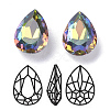 Imitation Austrian Crystal Glass Rhinestone RGLA-K011-10x14-001VM-1