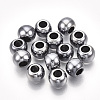 UV Plating ABS Plastic European Beads CCB-S162-28G-01-1