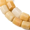 Natural Topaz Jade Beads Strands G-R015-A02-4