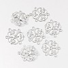 Flower 316 Surgical Stainless Steel Filigree Joiners X-STAS-M256-04-1
