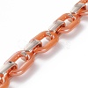 Handmade Opaque Acrylic Cable Chains AJEW-JB00890-04-2