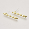 Alloy Stud Earring Findings X-PALLOY-S121-253-2