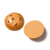 Opaque Resin Biscuits Cabochons RESI-WH0035-41C-2