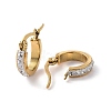 304 Stainless Steel Hoop Earrings EJEW-N0031-11G-01A-2