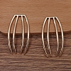 Alloy Hair Comb Findings OHAR-PW0001-398KCG-1