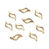 Brass Linking Rings KK-F831-012G-RS-1