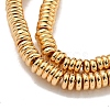 Electroplated Synthetic Non-Magnetic Hematite Beads Strands G-I360-C01-02-3