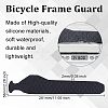 Silicone Bicycle Down Tube Frame Protectors AJEW-WH0317-16-2