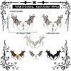 30Pcs 3 Colors Alloy Chandelier Components Links FIND-SC0006-89-2