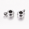 Tibetan Silver Drum Pendant Hanger AB017H-NF-2