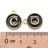 Golden Plated Alloy Charms ENAM-S118-02C-3