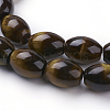 Natural Tiger Eye Beads Strands G-G731-04-20x15mm-3