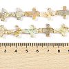 Drawbench Style Natural Freshwater Shell Beads Strands BSHE-G036-01-4