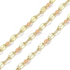 Rack Plating Brass Dapped Chains AJEW-Q153-02G-15-1