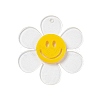 Transparent Acrylic Big Pendants OACR-P012-A06-1