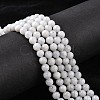Natural Rainbow Moonstone Beads Strands G-C068-6mm-1-1