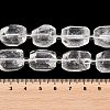 Natural Quartz Crystal Beads Strands G-Z147-E01-01-4