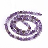 Natural Amethyst Beads Strands G-L581A-001-3