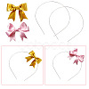 Hair Accessories Iron Hair Band Findings OHAR-GF0001-16-7