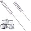 Unicraftale 2Pcs 2 Style 201 Stainless Steel Ice Pick TOOL-UN0001-14-1