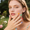 Plastic Nail Art Image Templates AJEW-UN0002-49C-7