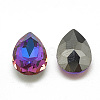 DIY Pointed Back K9 Glass Rhinestone Cabochons RGLA-T052-7x10mm-04-2