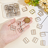 36Pcs Alloy Buckle Clasps FIND-BC0004-76P-3